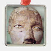 schedel, van Jericho, 7000-6000 BC Metalen Ornament (Voorkant)