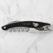  schedel van Koe Illustratie Naam Kurkentrekker (Achterkant)