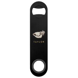 schedel van Koe Illustratie Naam Speed Flessenopener