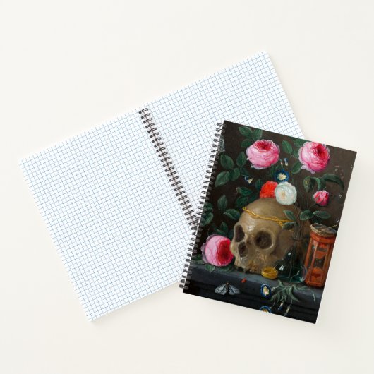 Schedel Vanitas Stilleven Jan van Kessel Notitieboek (Binnen)