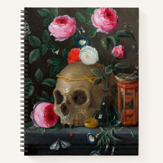 Schedel Vanitas Stilleven Jan van Kessel Notitieboek (Voorkant)
