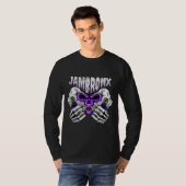 schedel vape rook t-shirt (Voorkant volledig)