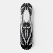 Schedel vector poster stijl persoonlijk skateboard (Voorkant)