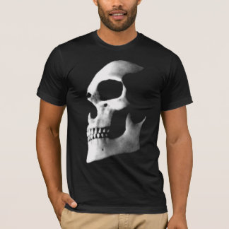 schedel vervagen t-shirt