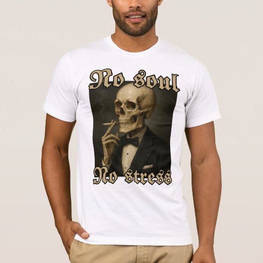 Schedel vibe T-shirt (Voorkant)