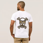Schedel vibe T-shirt (Achterkant volledig)