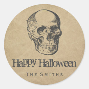Schedel vintage stickers
