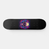 Schedel Vlam Persoonlijk Skateboard (Horizontaal)