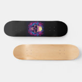 Schedel Vlam Persoonlijk Skateboard (Horizontaal)