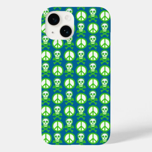 Schedel Vrede Case-Mate iPhone Case (Achterkant)