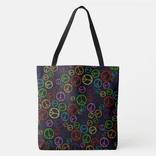 Schedel Vrede Tote Bag (Voorkant)