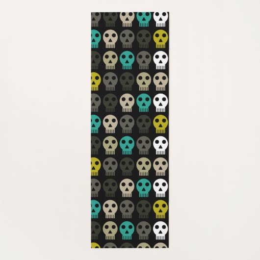 schedel yogamat (Achterkant)