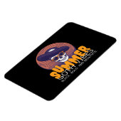 schedel zomerhoed magneet (Linkerzijde)