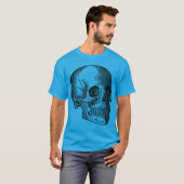 Schedel - Zwart T-shirt (Voorkant volledig)