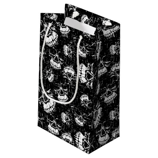 schedelachtergrond klein cadeauzakje (Achterkant Gekanteld)