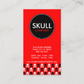 schedelbedrijf centre stripe visitekaartje (Voorkant)