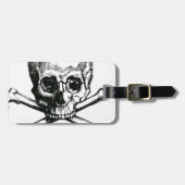  schedelbeenderen bagagelabel (Voorkant horizontaal)