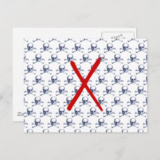 schedelbeenderen briefkaart (Voorkant / Achterkant)