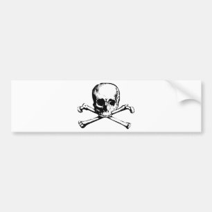  schedelbeenderen bumpersticker