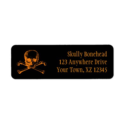  schedelbeenderen etiket (Voorkant)