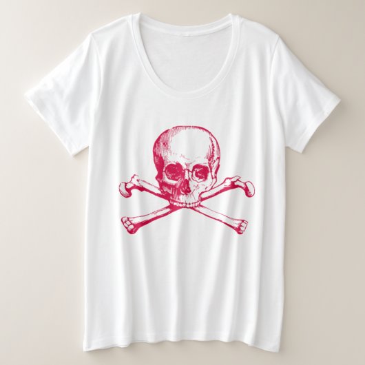 schedelbeenderen grote maat t-shirt (Design voorkant)
