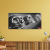 Schedelbekers canvasprint canvas afdruk (Insitu (Woonkamer))