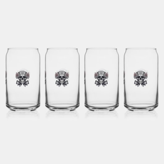 schedelbril blikvorm glas (Achterkant)