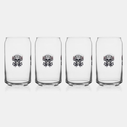 schedelbril blikvorm glas (Voorkant)