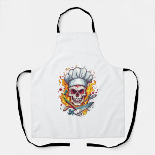 Schedelchef Waanzin � Grappig Koken Skelet Schort