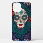 Schedeldames Case-Mate iPhone Case (Achterkant)