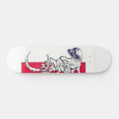 schedeldier persoonlijk skateboard (Horizontaal)