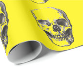 Schedelgeel Cadeaupapier (Rol Hoek)
