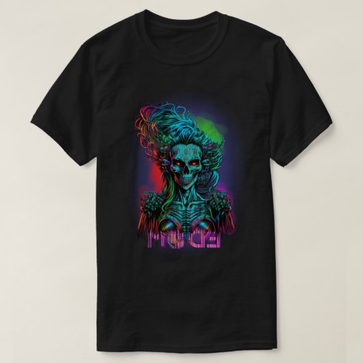 Schedelgodin T-shirt (Design voorkant)