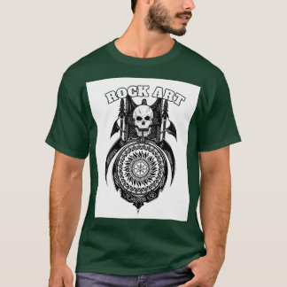 schedelgong bijl en speer t-shirt