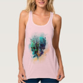 Schedelgroeve Tanktop (Voorkant)