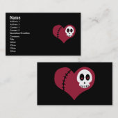 Schedelhart Visitekaartjes (Voorkant / Achterkant)