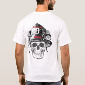 schedelhelm t-shirt (Achterkant)