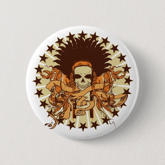 Schedelhoofdtooi 2 Button (Voorkant)