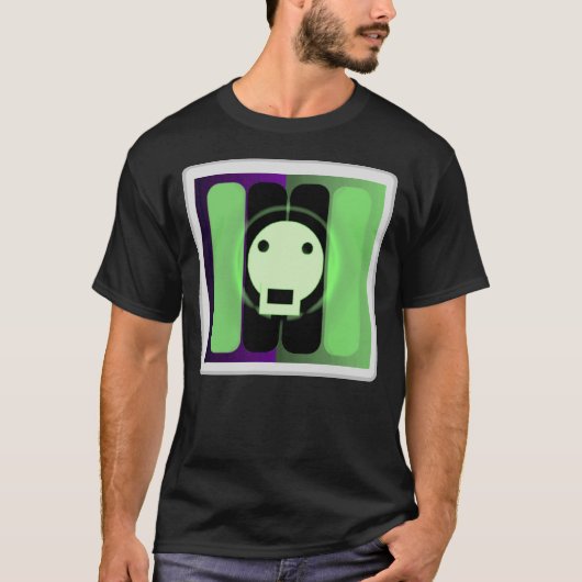 SchedelHuid Afbeeldingen - Schedel Gloeit  T-shirt (Voorkant)