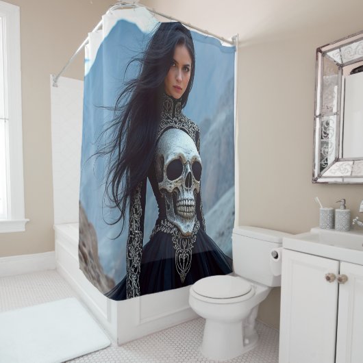 Schedeljurk Douchegordijn (In situ)