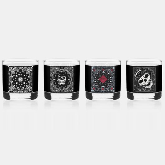 Schedelklasse Whisky Glas (Achterkant)