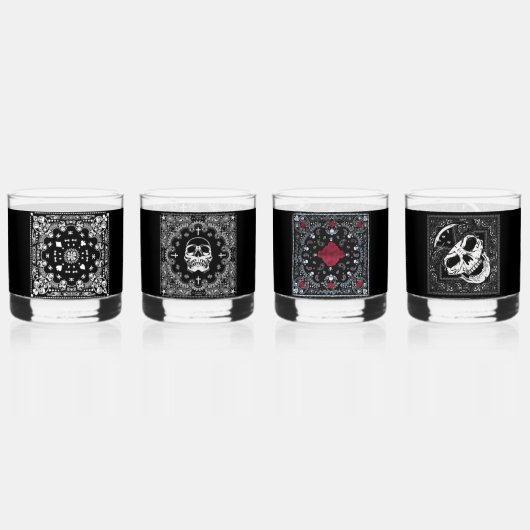 Schedelklasse Whisky Glas (Voorkant)