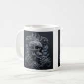 schedelklassieke Mok, 11 oz Koffiemok (Voorkant links)