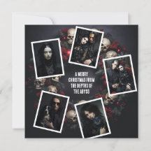 Schedelkranz Foto's Goth Kerstdag  Aangepaste Beri