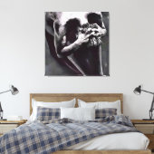 Schedellichaam Canvas Afdruk (Insitu (Slaapkamer))