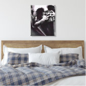 Schedellichaam Canvas Afdruk (Insitu (Slaapkamer))