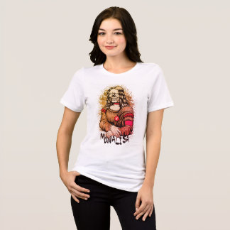 schedelmonalisa Tri-Blend shirt