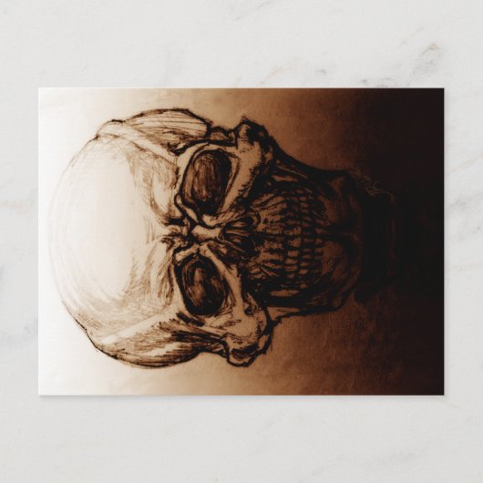 Schedelonderzoek Briefkaart (Voorkant)