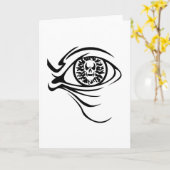 schedeloogbol kaart (Gele Bloem)