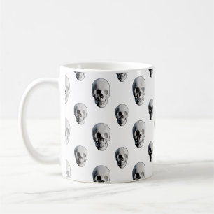Schedelpatroon Halloween Koffiemok